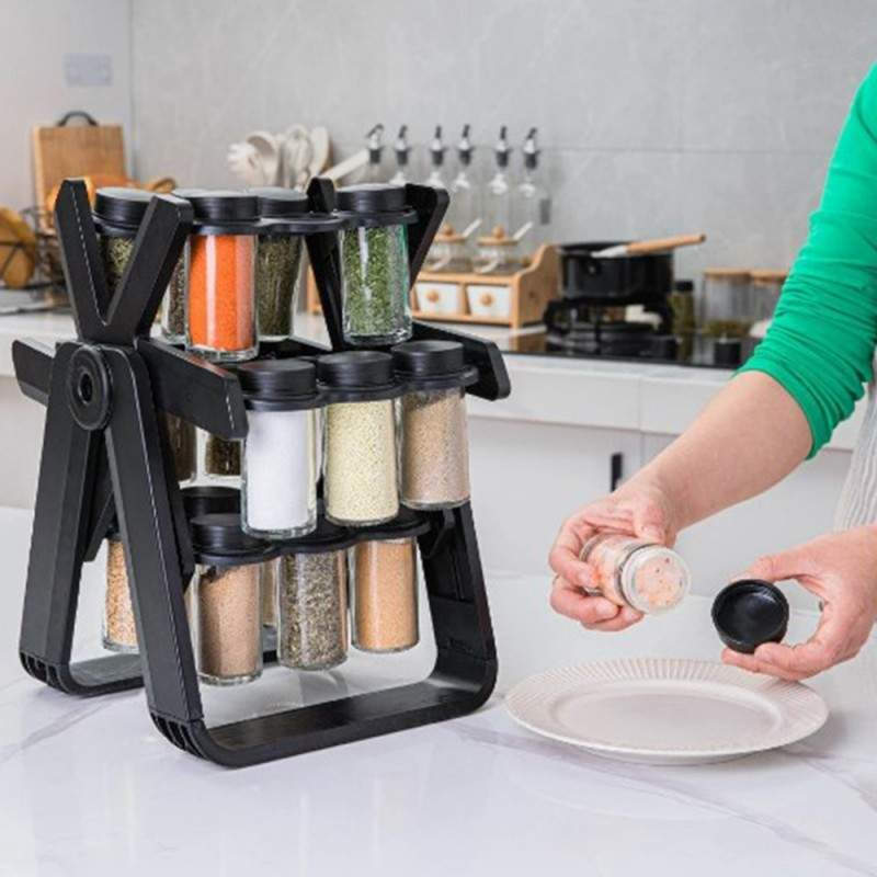 Organizator Rotativ cu 18 Recipiente